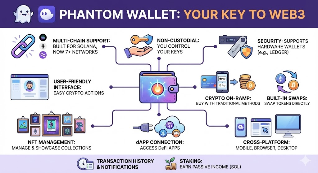 Phantom wallet features