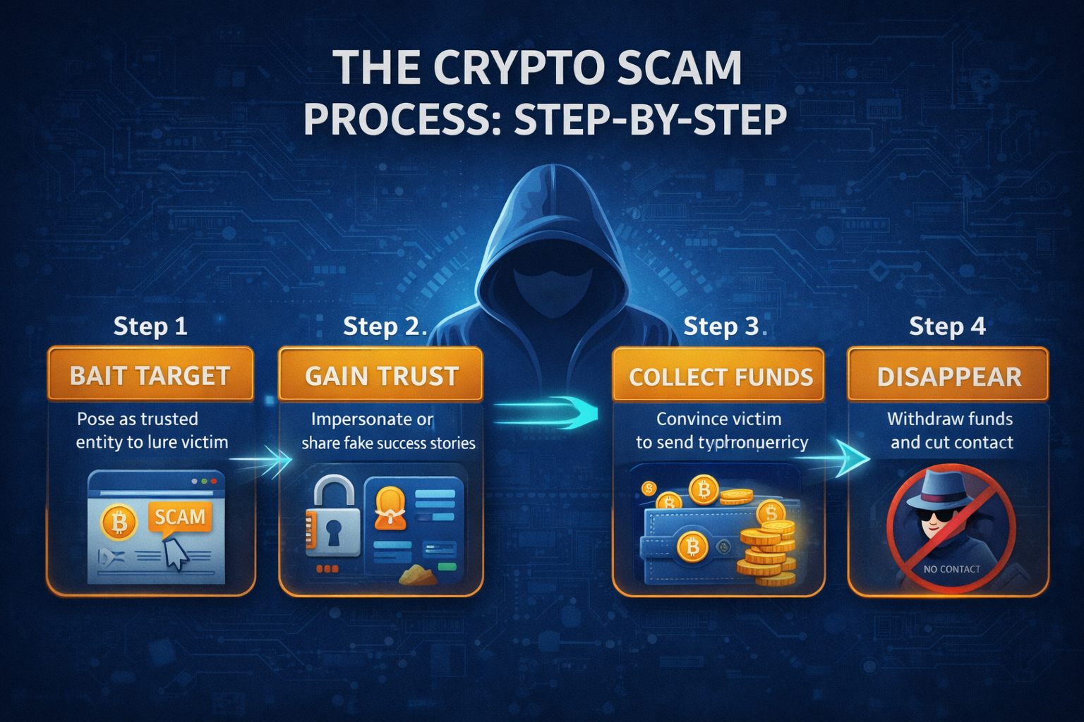 The Crypto Scam Process
