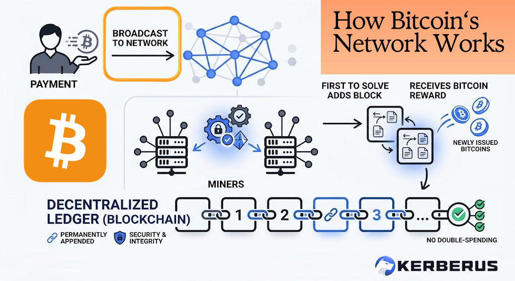 How Bitcoin's network works